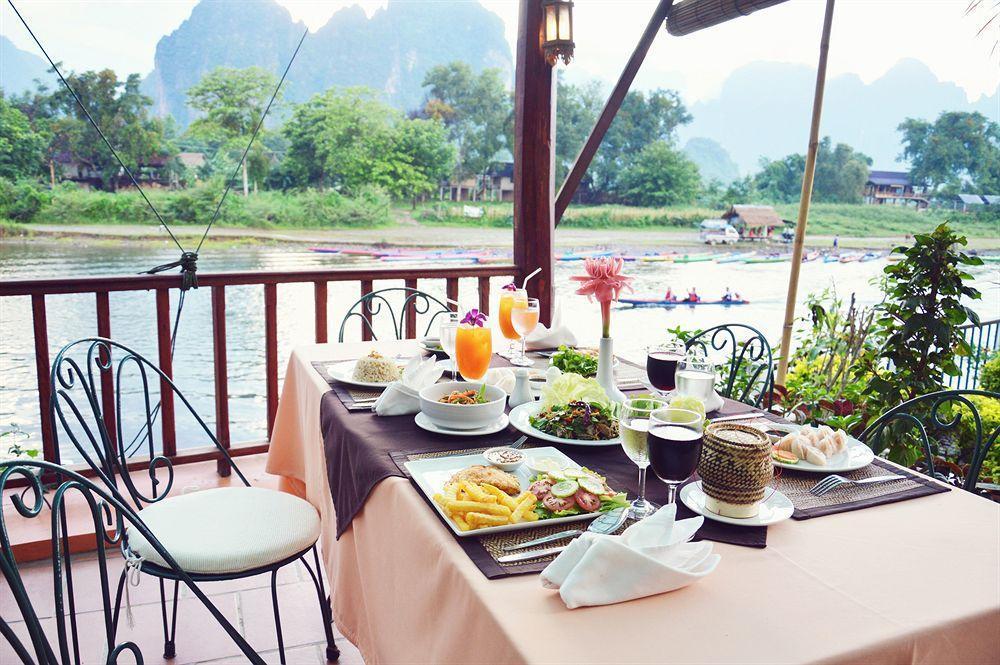 Villa Nam Song Vang Vieng Exterior photo