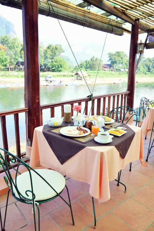 Villa Nam Song Vang Vieng Exterior photo