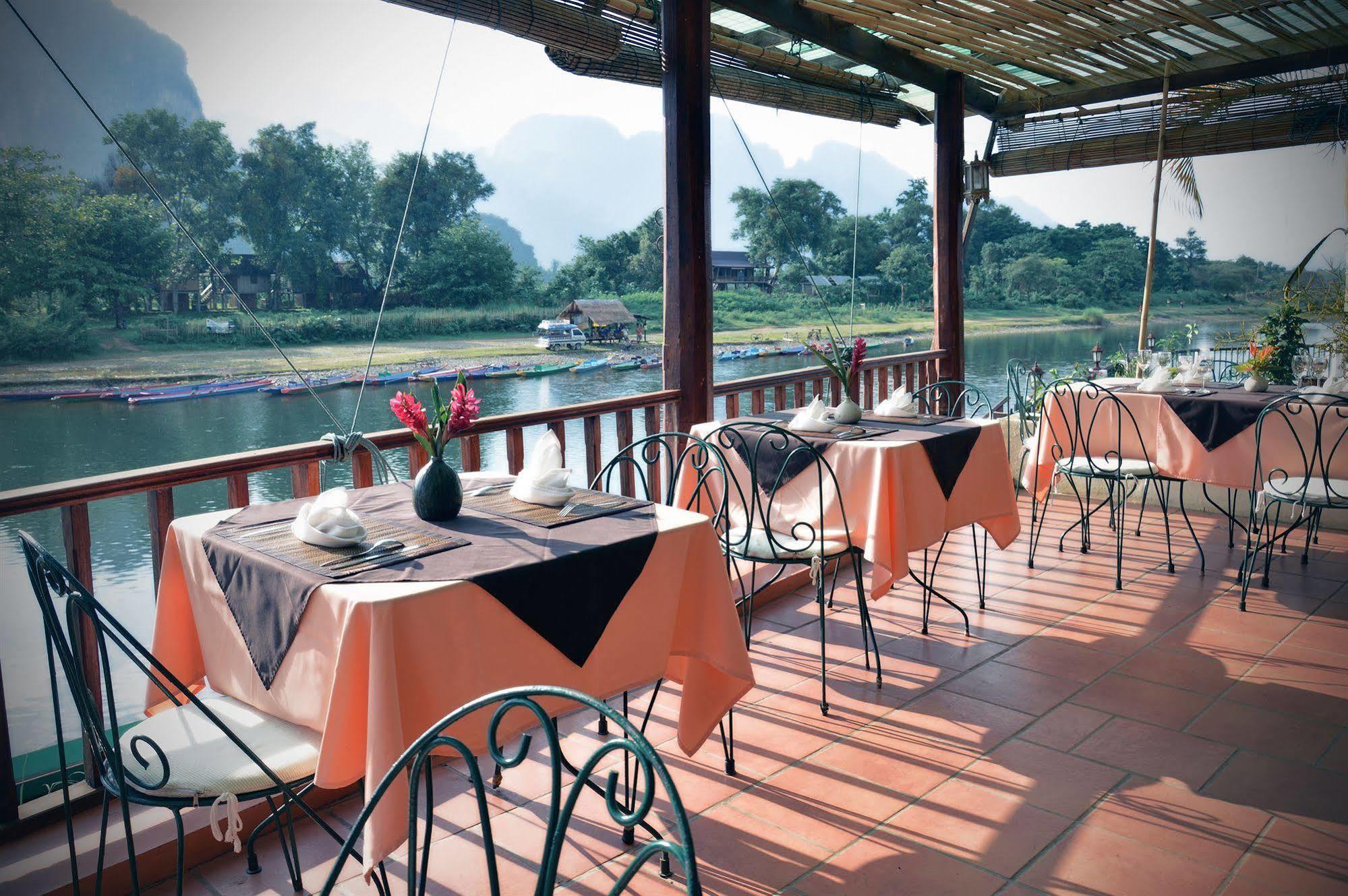 Villa Nam Song Vang Vieng Exterior photo